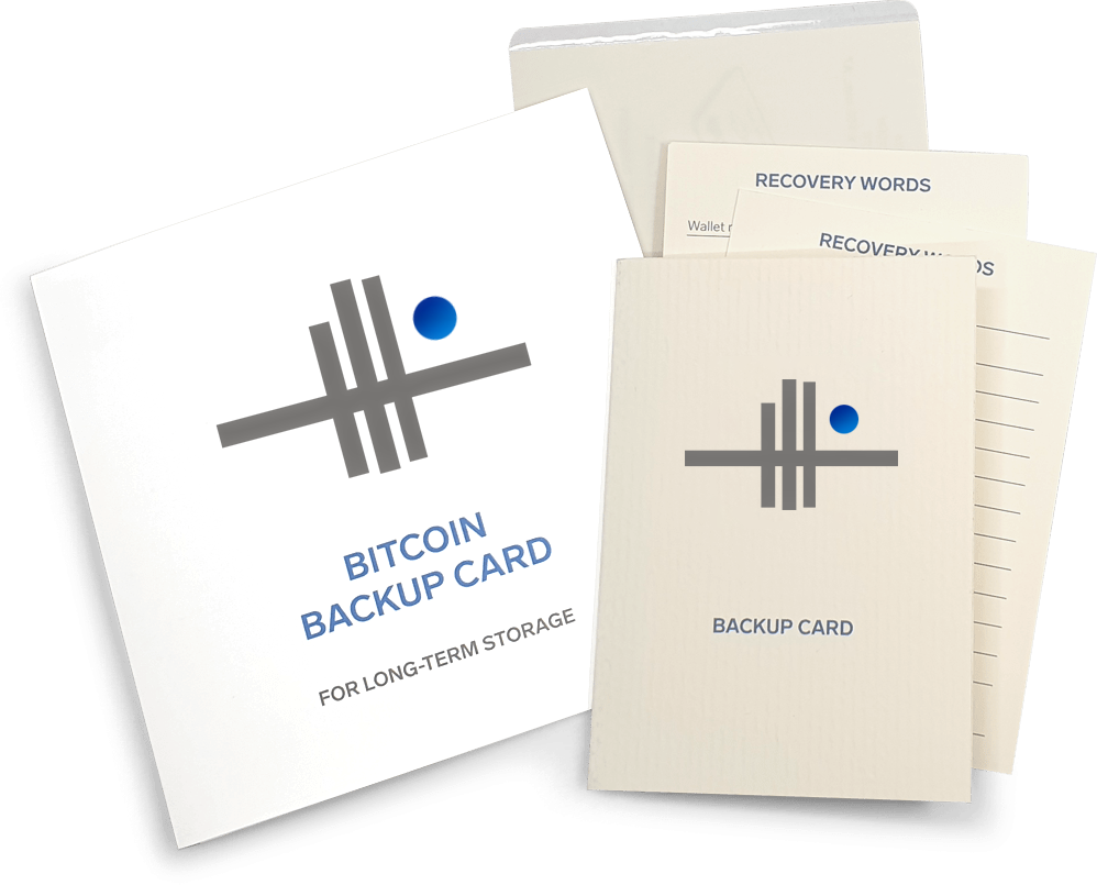 Backup card includes